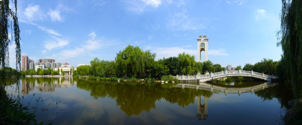 西安财经大学全景图片